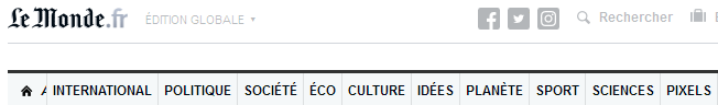 news from Le Monde
